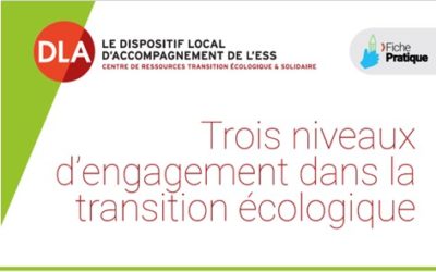 3 niveaux d’engagement sur la transition écologique et solidaire