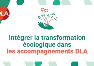 Intégrer la transformation écologique dans les accompagnements DLA